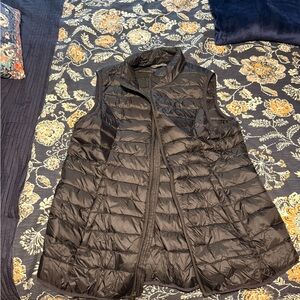 Natural Reflections Black Puffer Vest